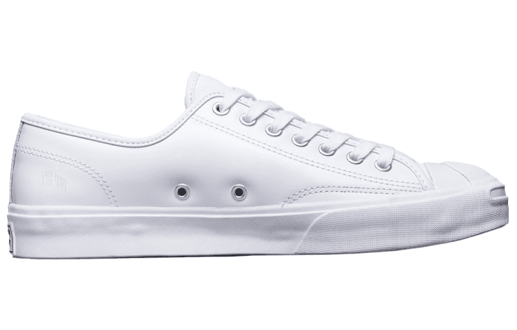Кроссовки Converse Jack Purcell Shiny Leather White - изображение 2