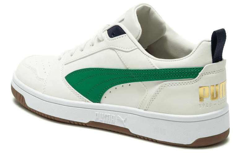 Кроссовки PUMA Rebound V6 Low White Green - изображение 4