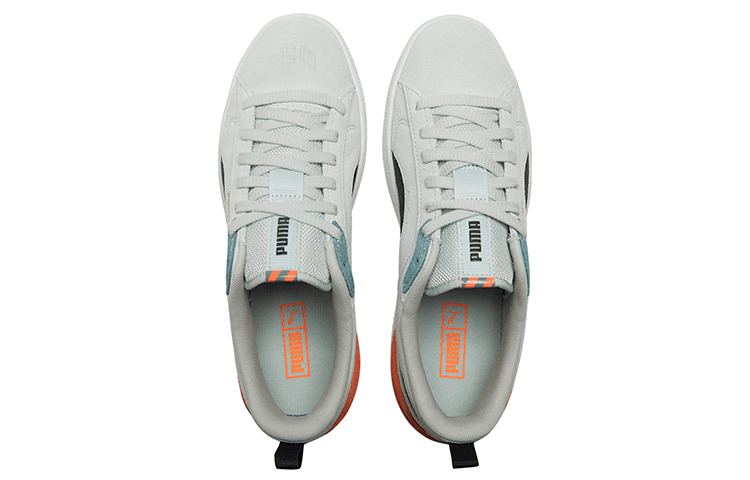 Кроссовки PUMA Suede Bloc Grey - изображение 4