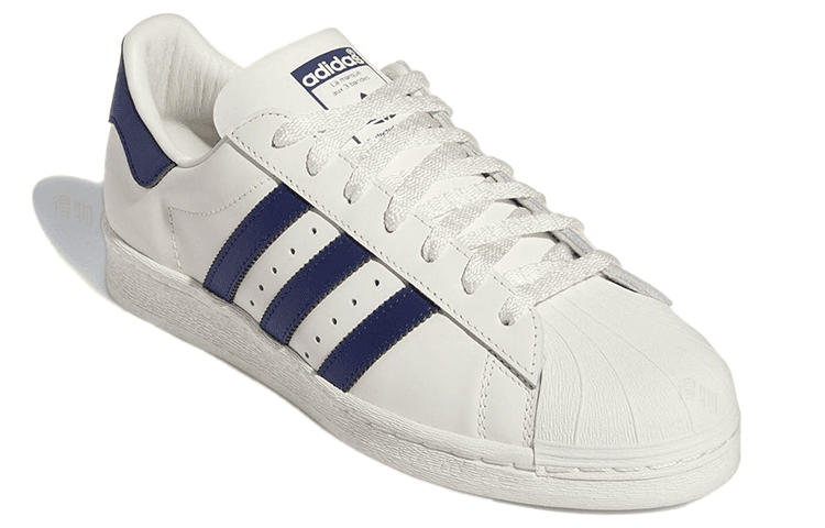 Кроссовки adidas Superstar White Blue - изображение 3