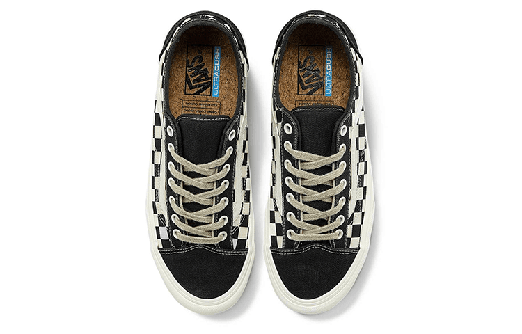 Кроссовки Vans Style 36 Black White Checkerboard - изображение 3