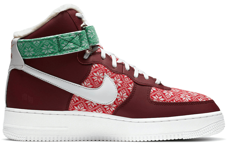 Кроссовки Nike Air Force 1 "Christmas" — фото 2
