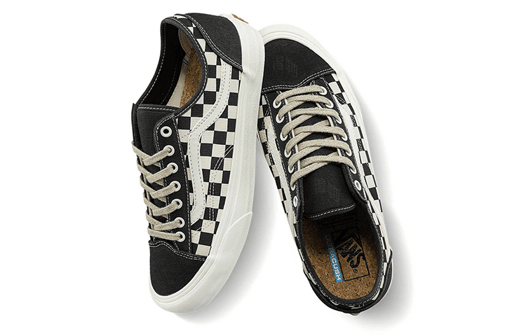 Кроссовки Vans Style 36 Black White Checkerboard - изображение 4