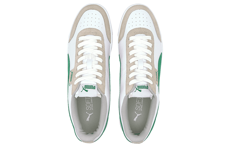 Кроссовки PUMA Court Legend Lo White Green Brown - изображение 3