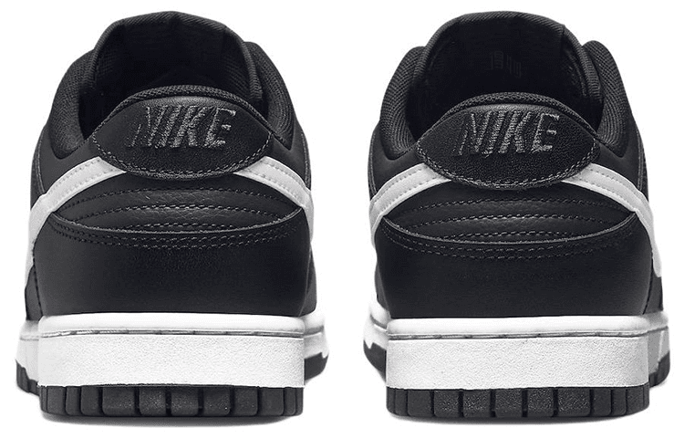 Кроссовки Nike Dunk Low Retro Black White — фото 5