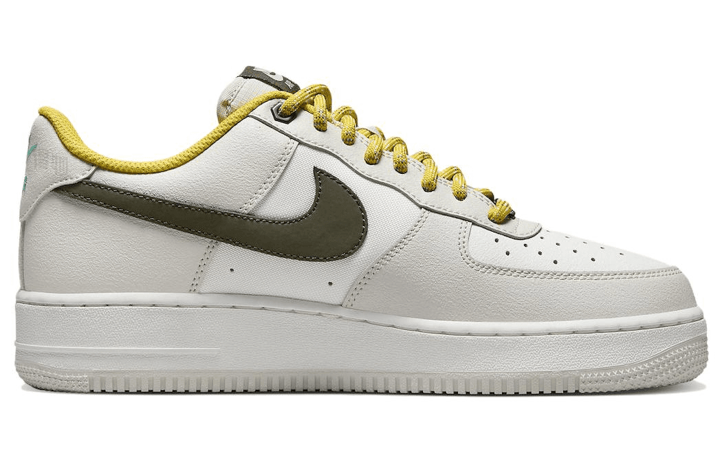 Кроссовки Nike Air Force 1 Low Premium White Green — фото 2