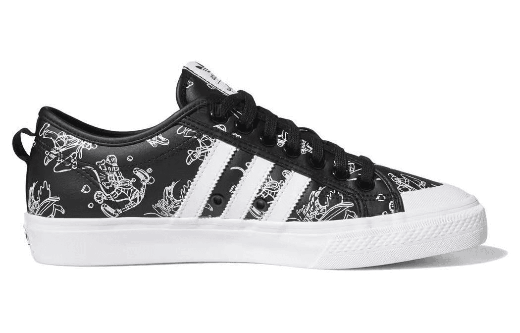 Кроссовки adidas Nizza Sport Goofy Black - изображение 2