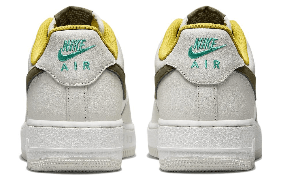 Кроссовки Nike Air Force 1 Low Premium White Green — фото 5