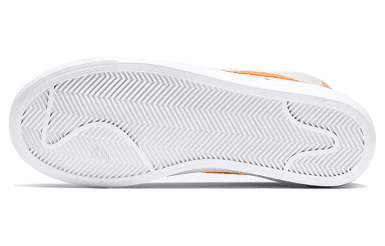Кроссовки Nike Blazer 77 Mid White Orange - изображение 6