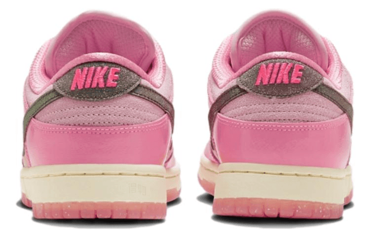 Кроссовки Nike Dunk Low LX "Hot Punch and Pink Foam" — фото 5