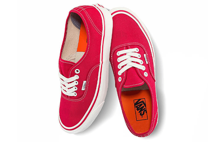 Кроссовки Vans Style 44 Deck DX Red - изображение 4