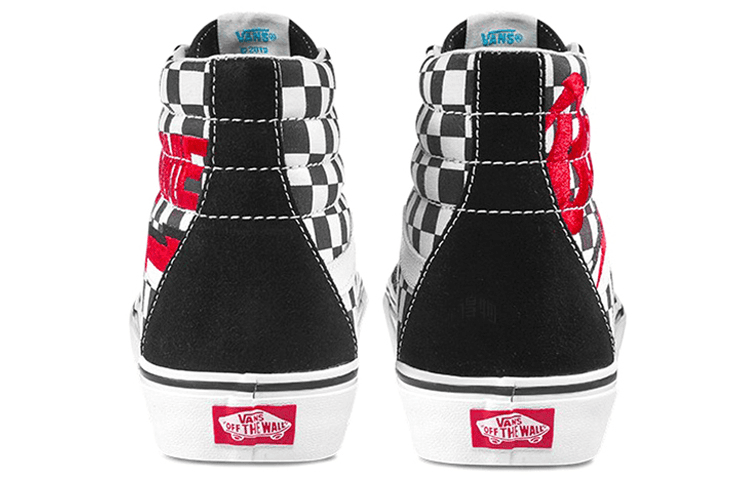 Кроссовки David Bowie x Vans SK8 Checkerboard High-Top - изображение 4