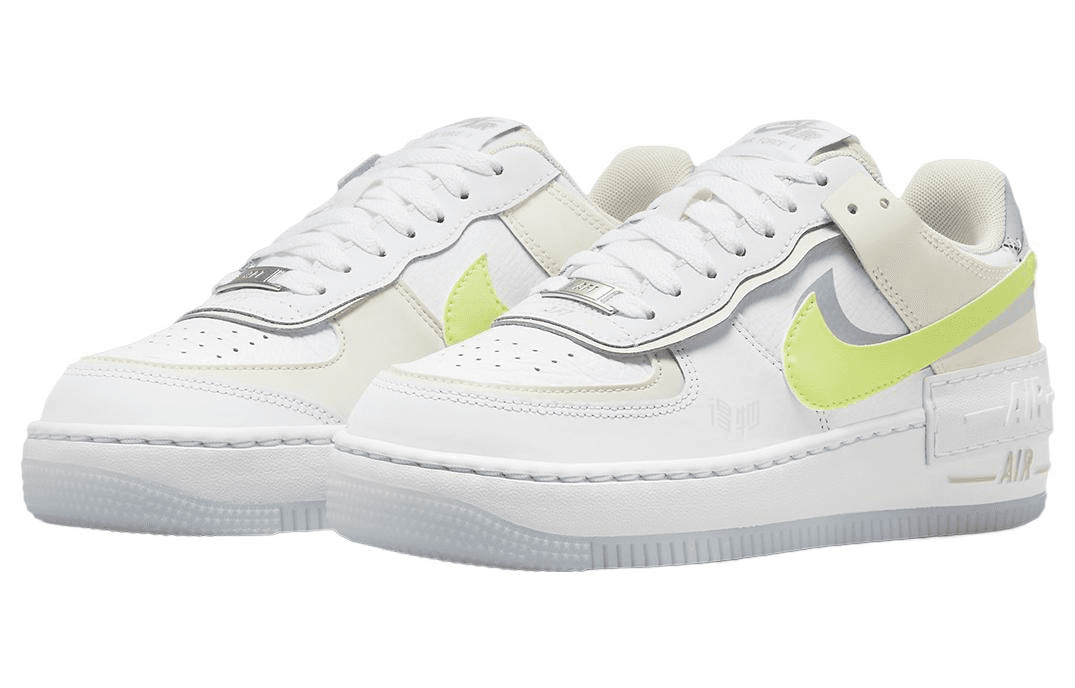 Кроссовки Nike Air Force 1 Low Shadow White Green — фото 3