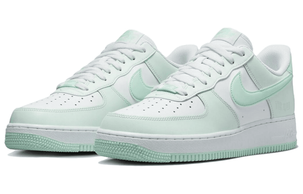 Кроссовки Nike Air Force 1 Low Green White — фото 3