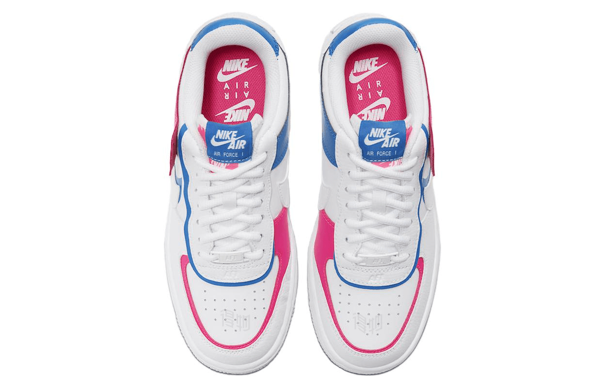 Кроссовки Nike Air Force 1 Shadow Low Blue Pink - изображение 5