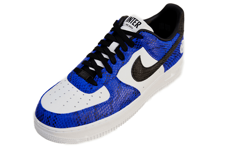 Кроссовки Nike Air Force 1 Inter Milan Snakeprint — фото 2