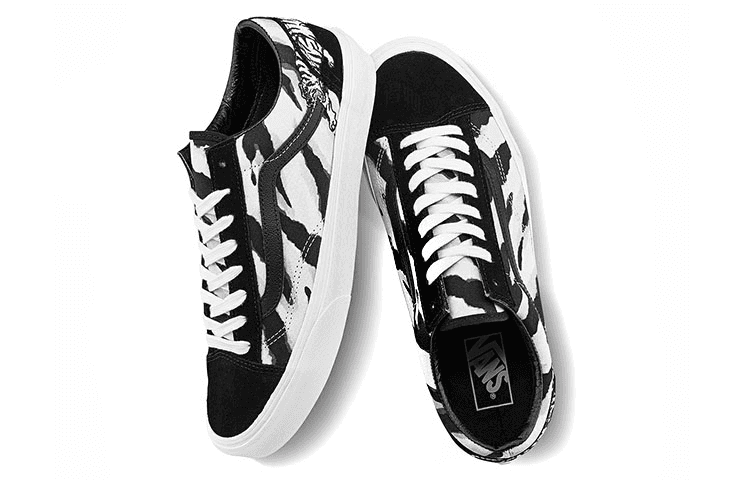 Кроссовки Vans Style 36 Tiger Embroidery - изображение 4