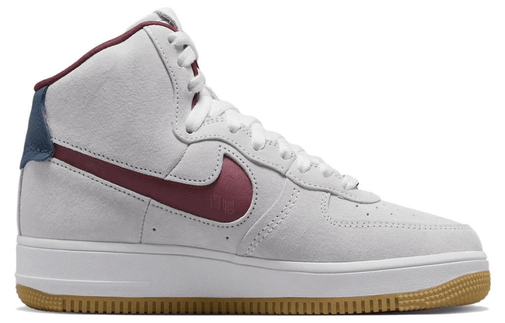 Кроссовки Nike Air Force 1 Sculpt "Grey Suede" — фото 2