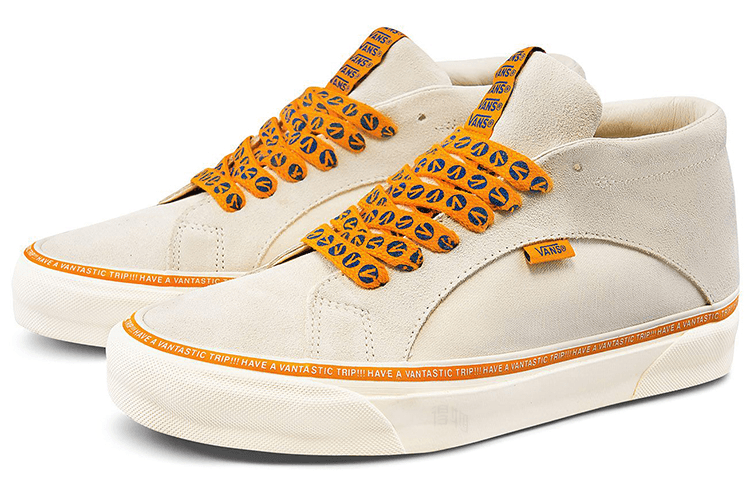 Кроссовки Taka Hayashi x Vans Vault Th Snake Trail Lx Yellow Grey - изображение 2