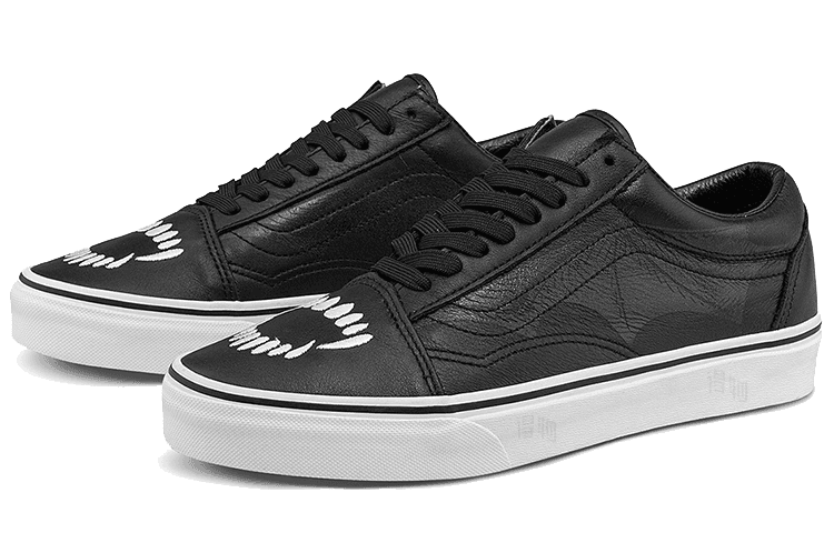 Кроссовки Vans Old Skool Black White - изображение 2