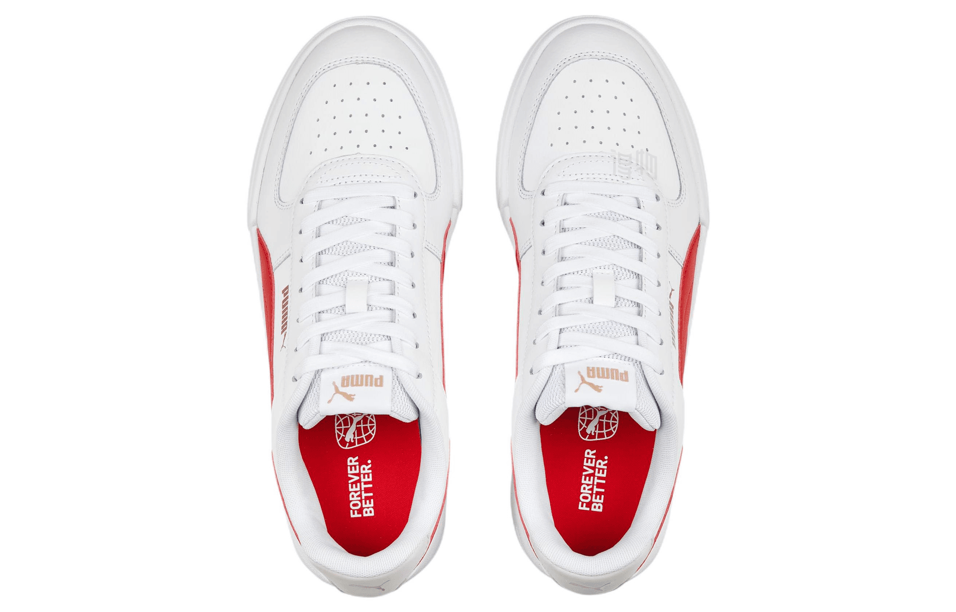 Кроссовки PUMA Caven White Red - изображение 4