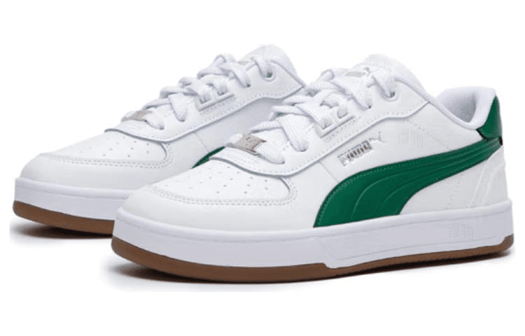 Кроссовки PUMA Low Top Sneakers White Green - изображение 2