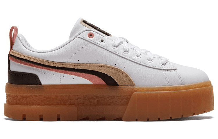 Кроссовки PUMA Mayze Triplex White Brown - изображение 2