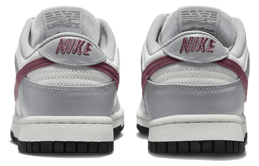 Кроссовки Nike Dunk Low "Grey/White" — фото 5