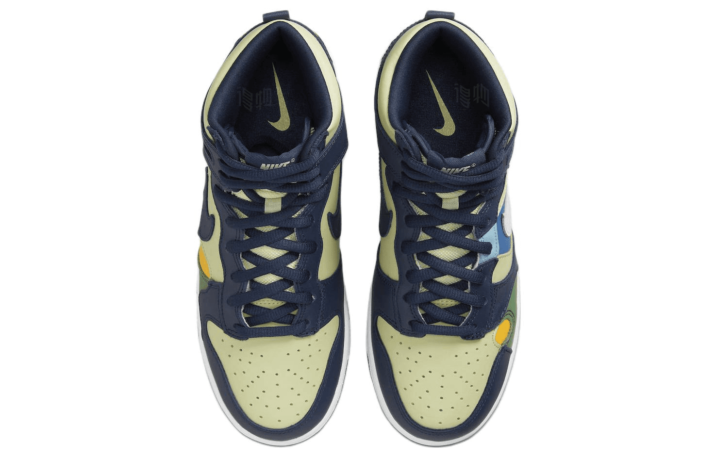 Кроссовки Nike Dunk High Multicolor - изображение 4