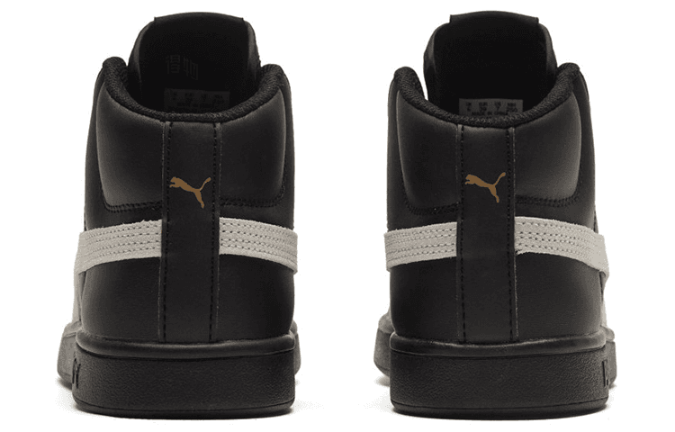 Кроссовки PUMA Smash Mid Black - изображение 5