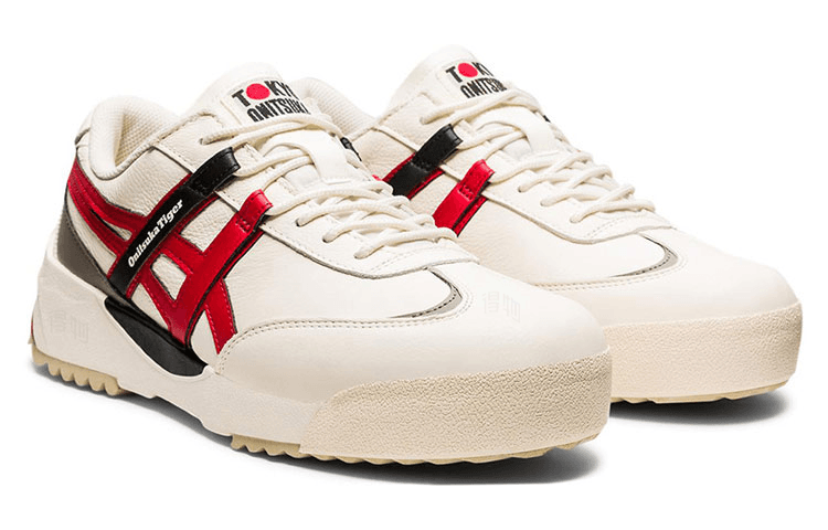 Кроссовки Onitsuka Tiger Delegation EX White Red - изображение 3
