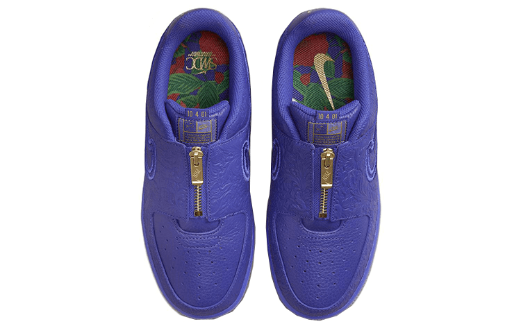 Кроссовки Nike Air Force 1 Low Serena Williams SWDC Blue Purple — фото 4