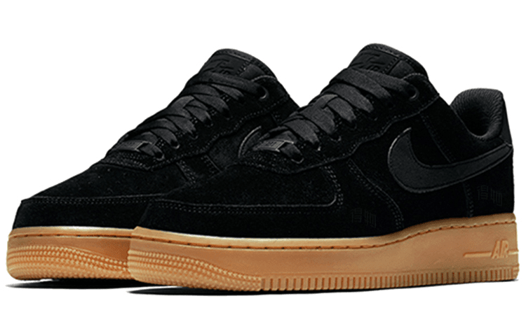 Кроссовки Nike Air Force 1 '07 Low Black — фото 2