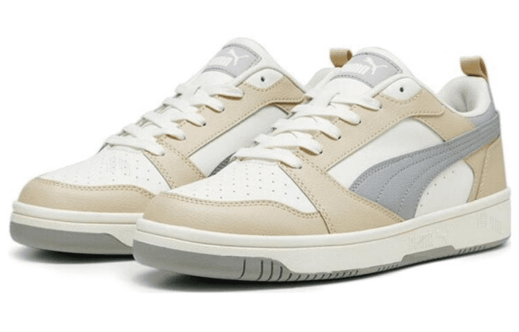 Кроссовки PUMA Rebound V6 White Grey - изображение 3