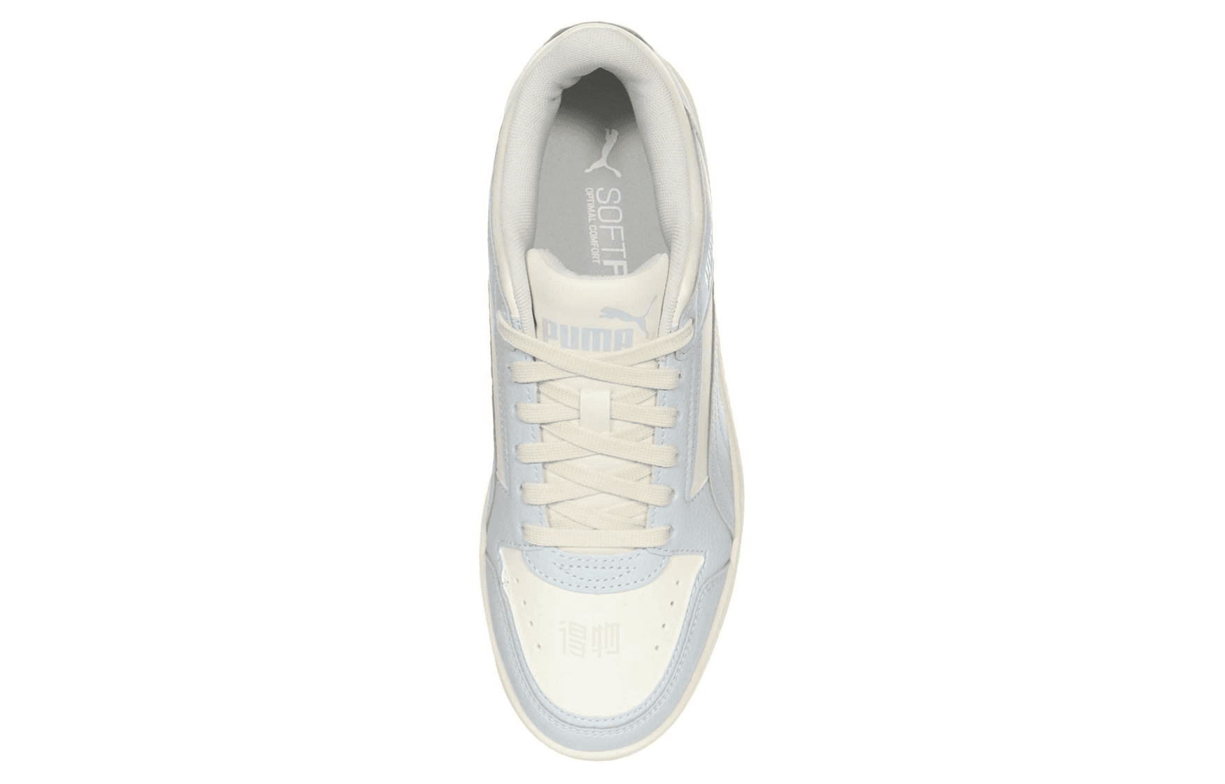 Кроссовки PUMA Rebound Low White Blue - изображение 4
