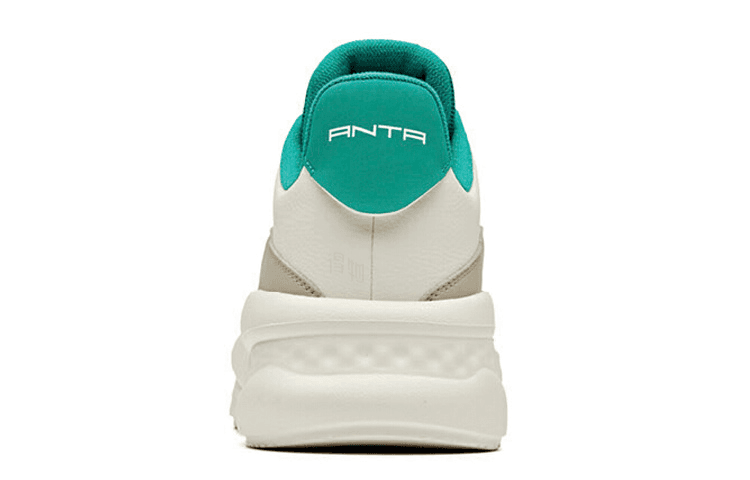 Кроссовки Anta Lifestyle Low-Top Sneakers White Black Green - изображение 4
