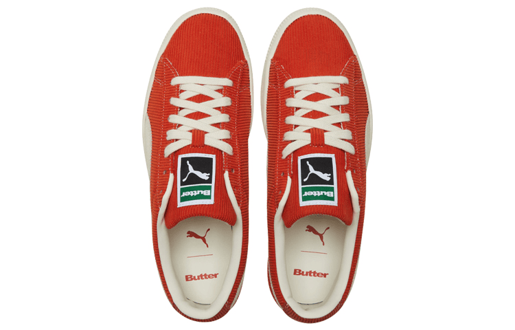 Кроссовки BUTTER GOODS x PUMA Basket Vtg Orange - изображение 4