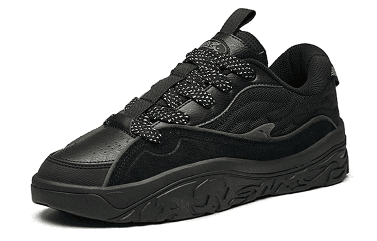 Кроссовки Anta Zhire Thick Sole Low Top Sneakers Black Silver - изображение 3