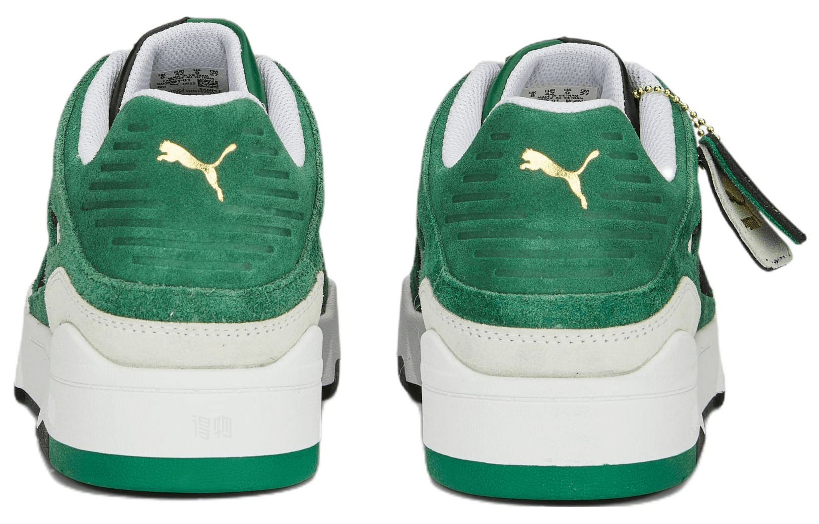 Кроссовки PUMA Slipstream Archive Remastered Black White Green - изображение 4