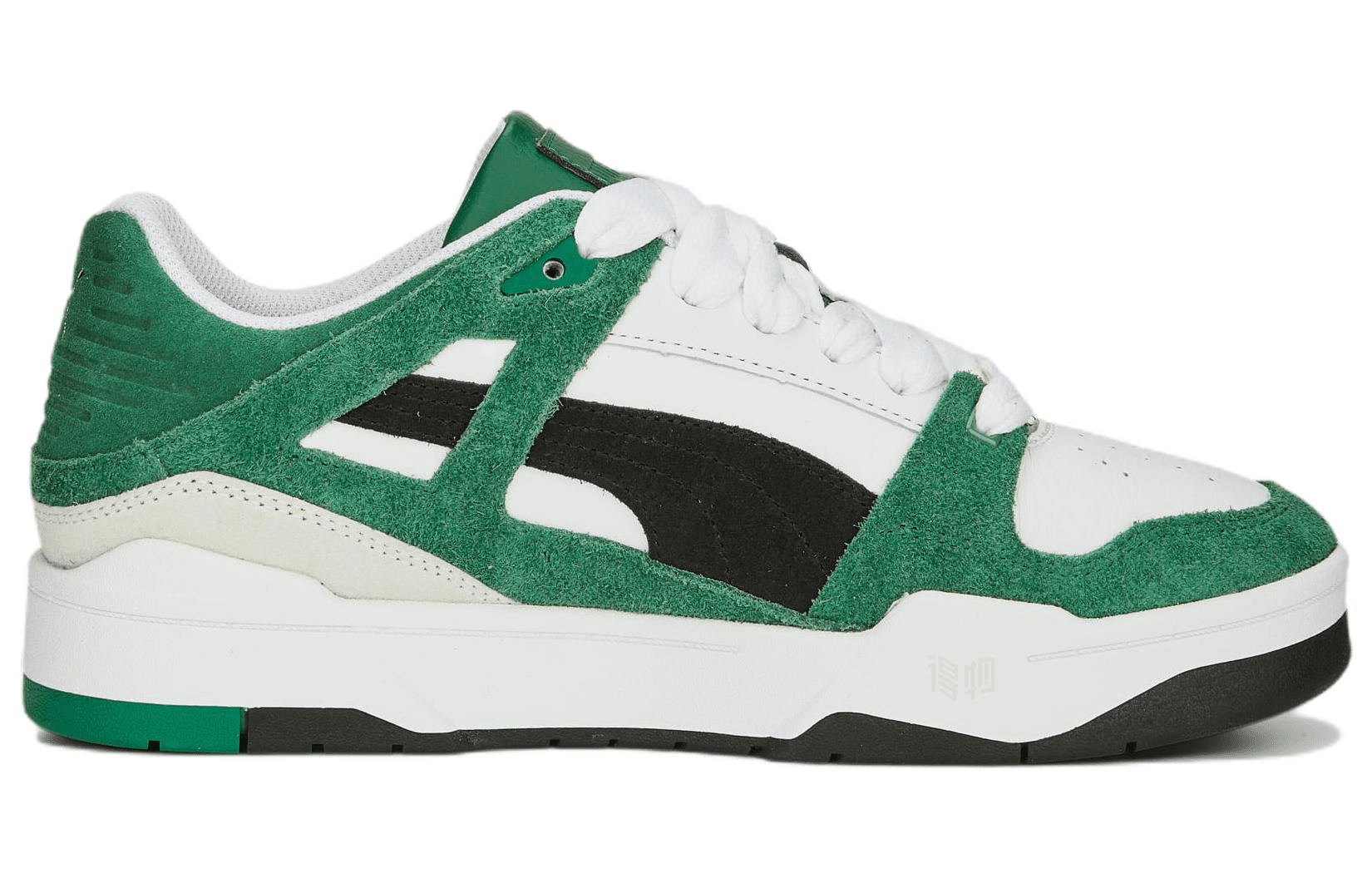 Кроссовки PUMA Slipstream Archive Remastered Black White Green - изображение 2