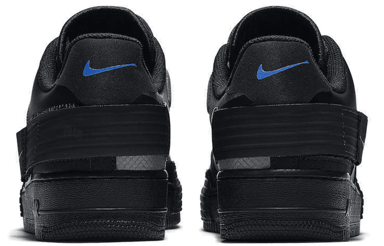 Кроссовки Nike Air Force 1 Low Type "Triple Black" — фото 4