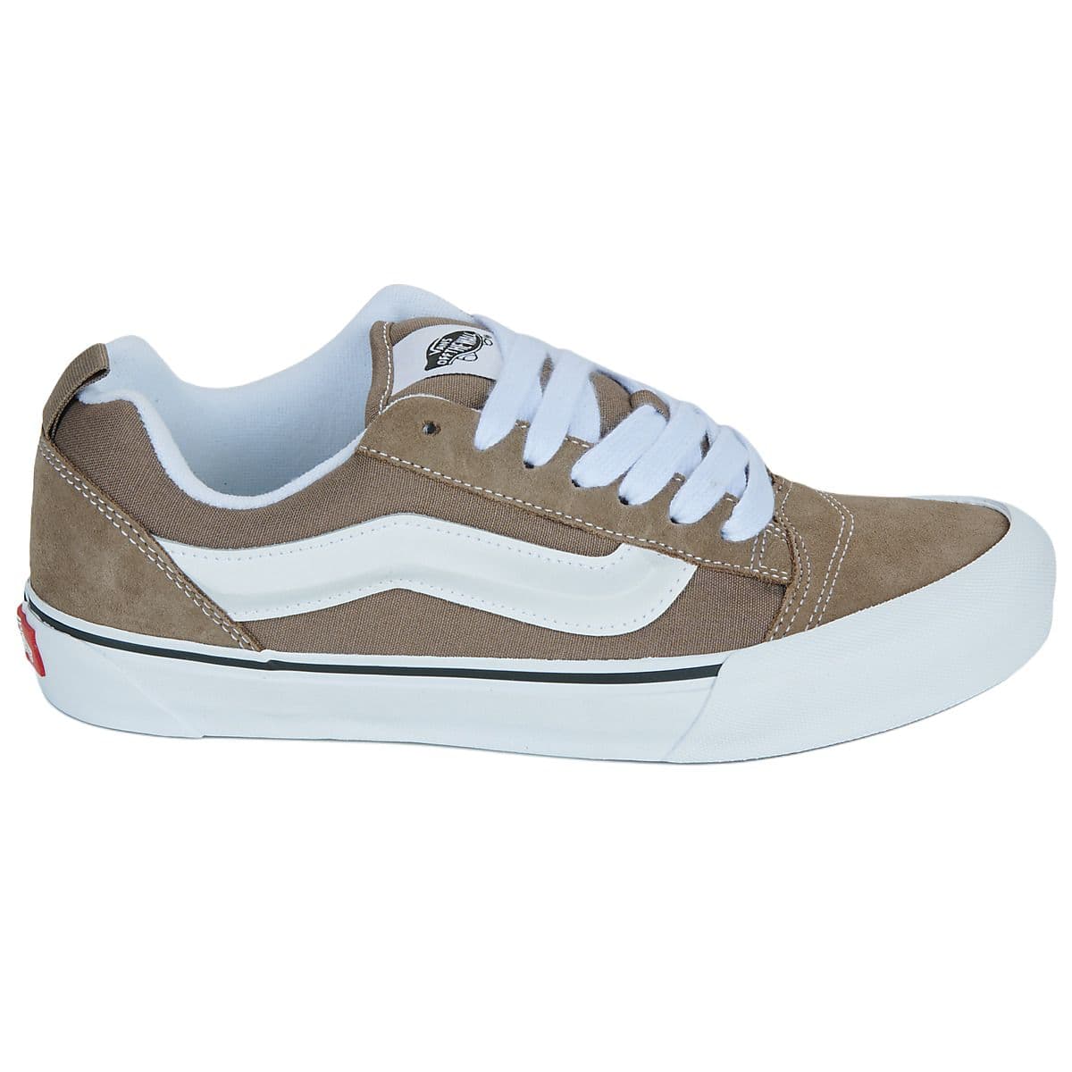 Кроссовки Vans Knu Skool Low Топ Скейтборд Обувь Женская Коричневая - изображение 2