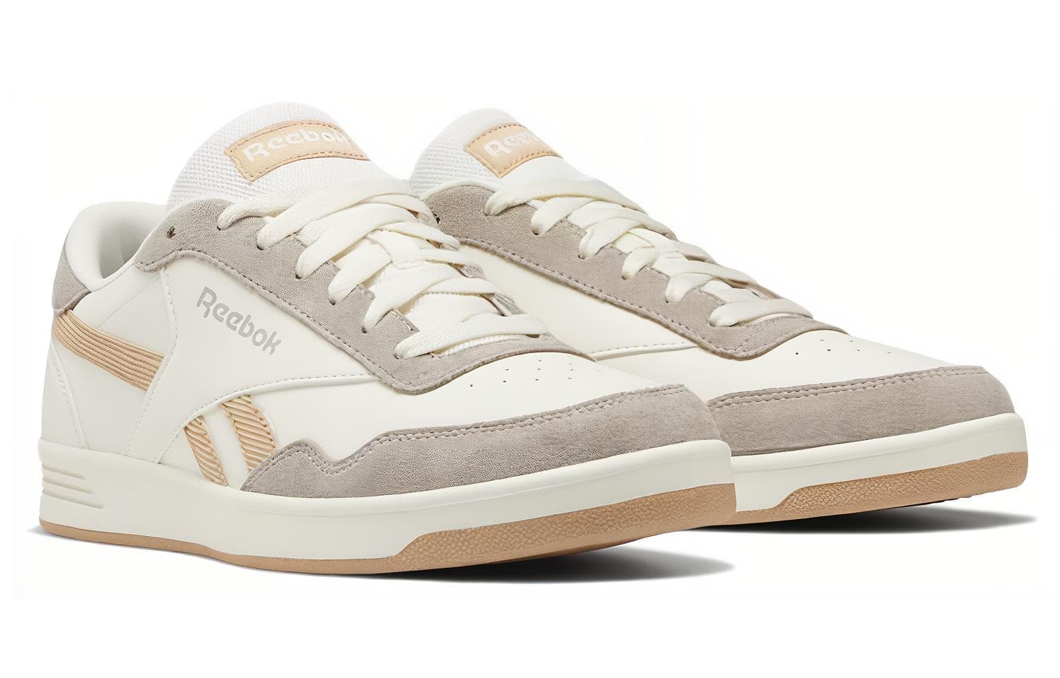 Кроссовки Reebok Royal Techque T White Brown - изображение 3