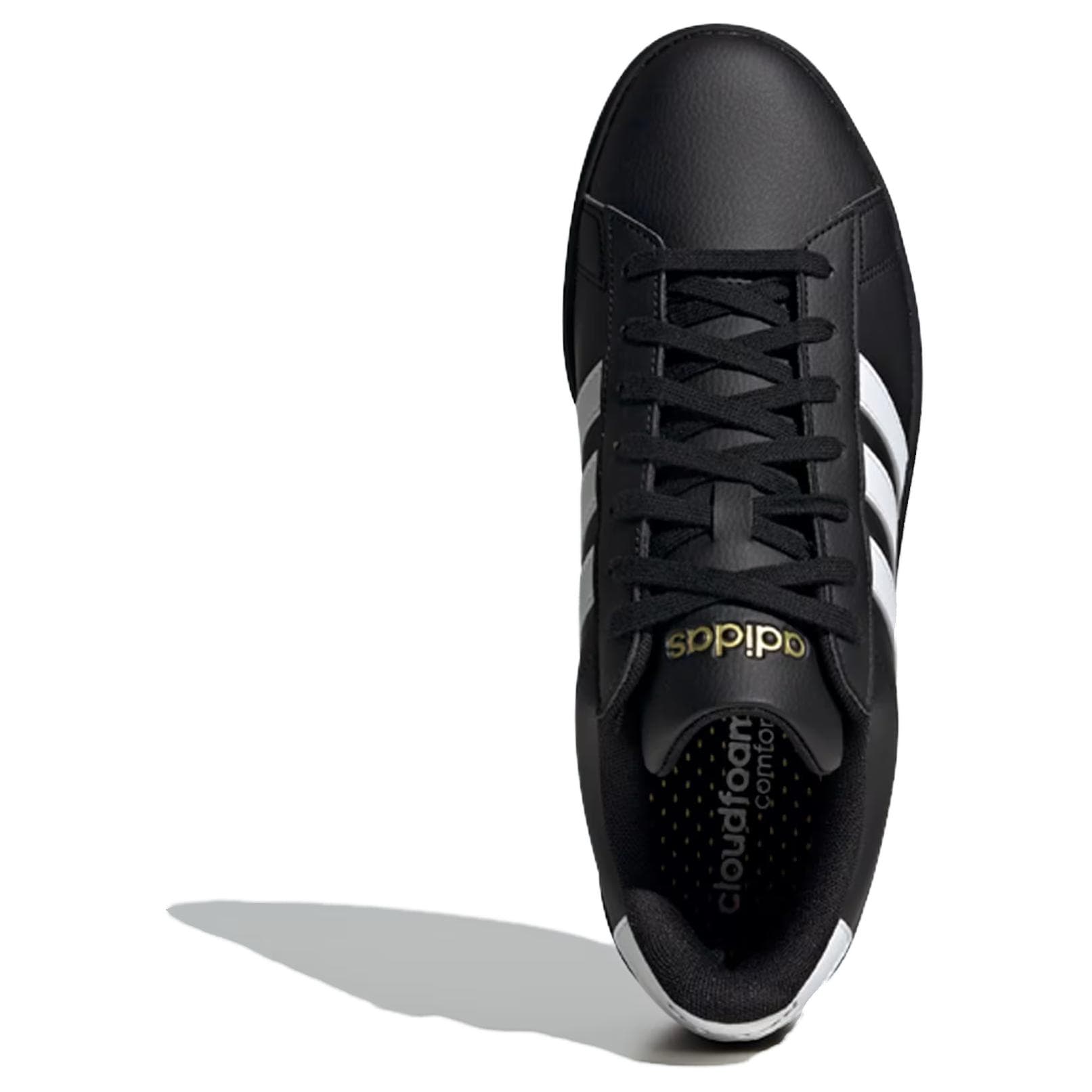 Кроссовки Adidas GRAND COURT 2,0 Low Топ Скейтборд Кроссовки Мужские Черные - изображение 4