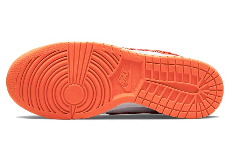 Кроссовки Nike Dunk Low ESS "Orange Paisley" — фото 6