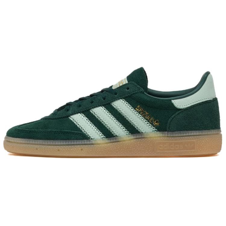 Кроссовки Adidas Originals HANDBALL SPEZIAL Классический и универсальный Low Топ Скейтборд Обувь Женские Зелёный - изображение 1