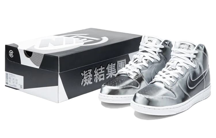 Кроссовки CLOT x Nike Dunk "Flux" - изображение 7
