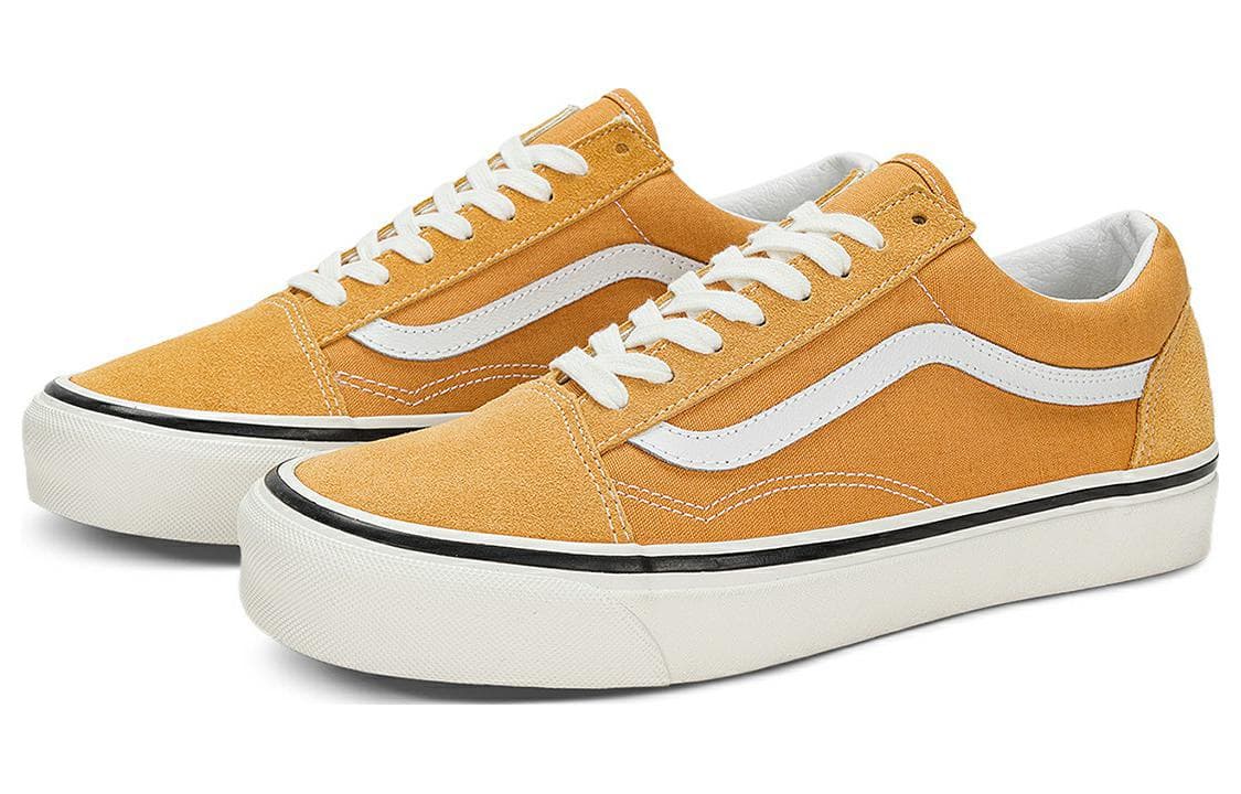 Кроссовки Vans Old Skool 36 Dx White Yellow - изображение 2