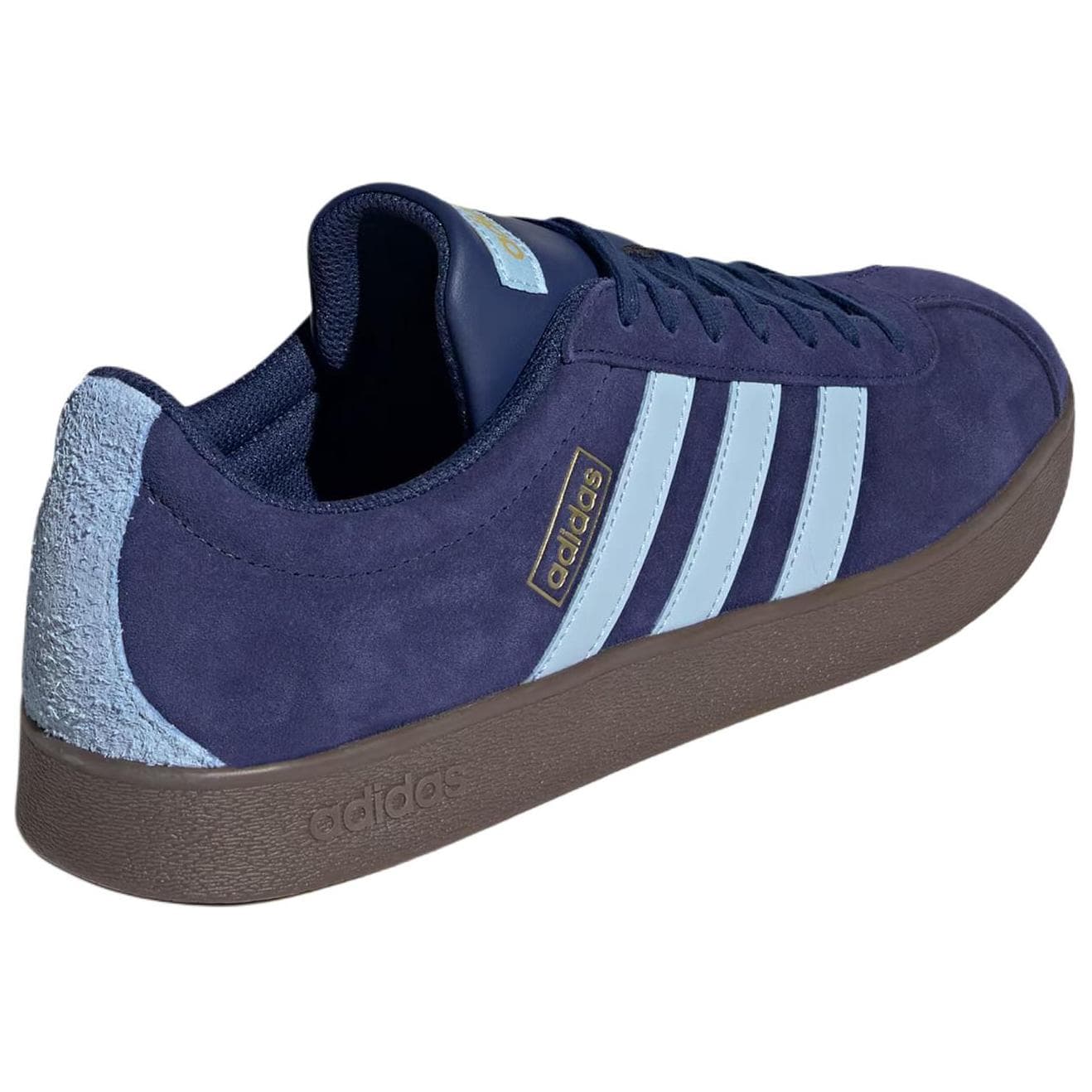 Кроссовки Adidas VL Court 2,0 Low Топ Кеды немецкой армии (GAT) Унисекс Синий - изображение 4