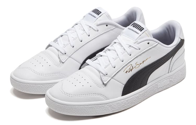 Кроссовки PUMA Ralph Sampson Lo White Black - изображение 3